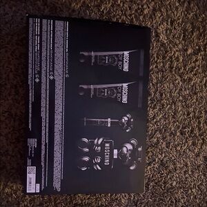 Moschino Black and Silver Toy Box